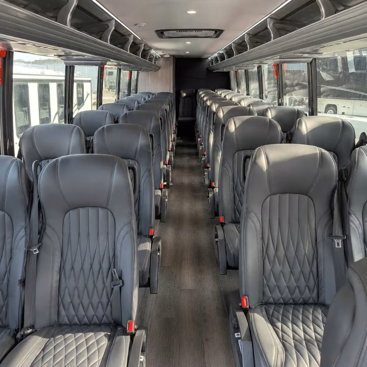 30 passenger minibus inside
