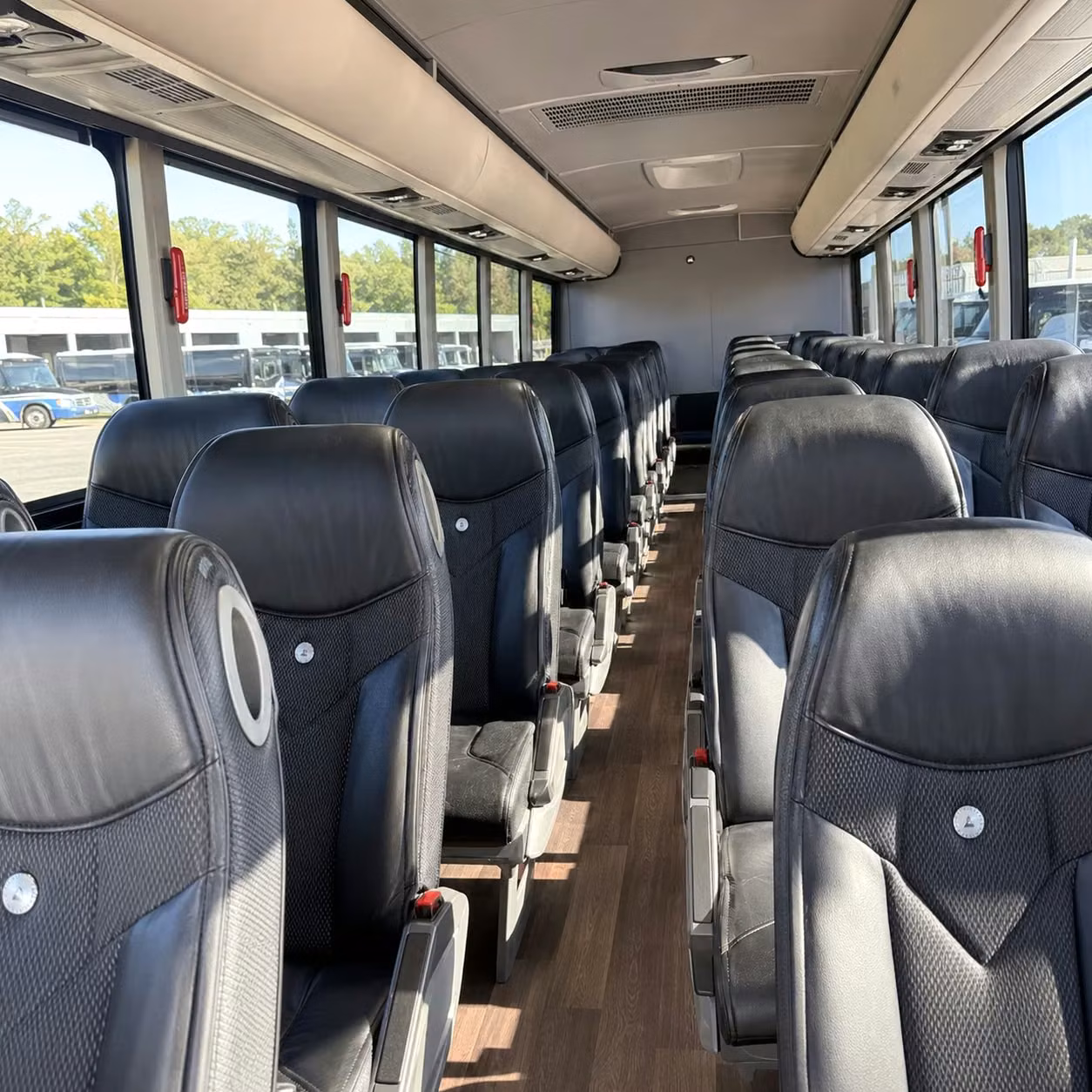 plymouth charter bus interior
