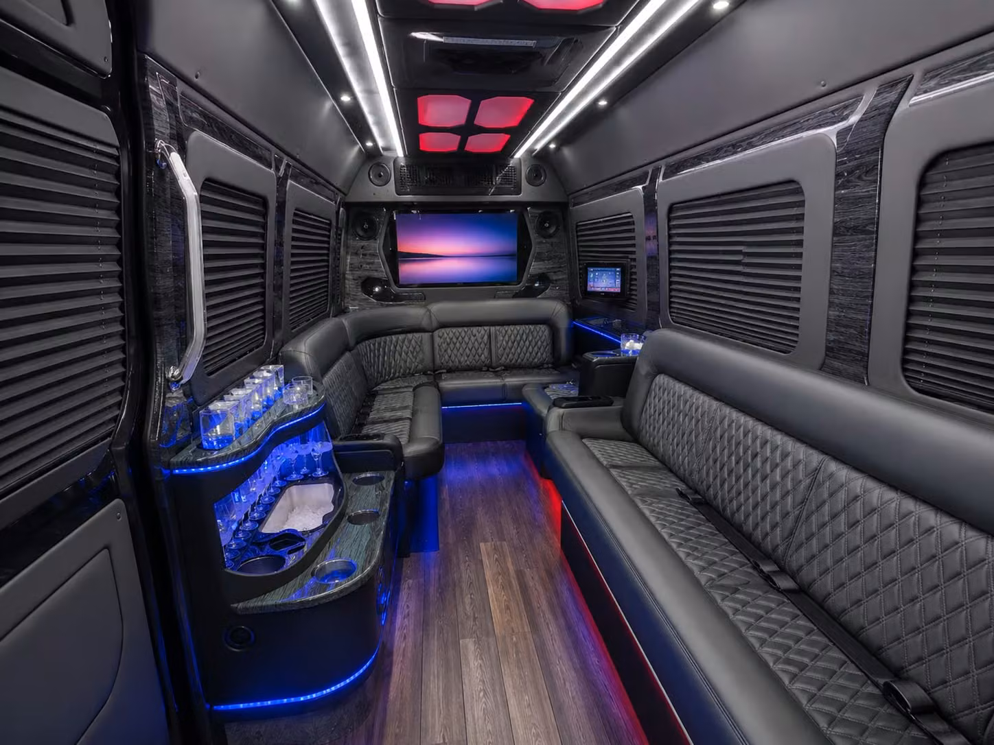 sprinter limousine inside