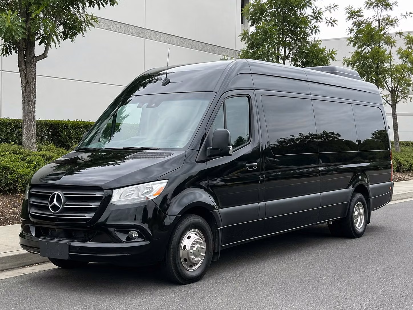 sprinter van with driver